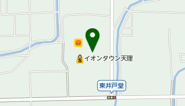 ゆうちょ銀行 大阪支店 イオンタウン天理内出張所(ATM)の地図画像