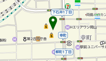 岡山県岡山市北区下石井のゆうちょ銀行一覧 Navitime