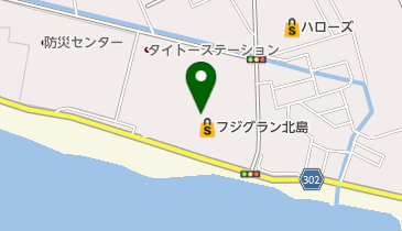 ゆうちょ銀行 松山支店 フジグラン北島内出張所(ATM)の地図画像