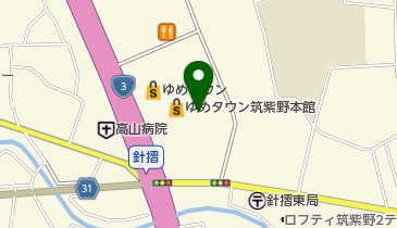 ゆうちょ銀行 熊本支店 ゆめタウン筑紫野内出張所(ATM)の地図画像