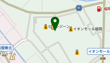 ゆうちょ銀行 熊本支店 イオンモール福岡内出張所(ATM)の地図画像