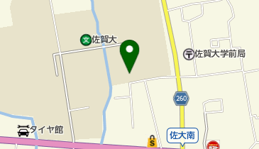 ゆうちょ銀行 熊本支店 佐賀大学内出張所(ATM)の地図画像