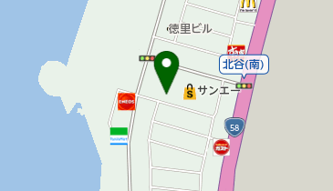 ゆうちょ銀行 那覇支店 サンエーハンビータウン内出張所(ATM)の地図画像