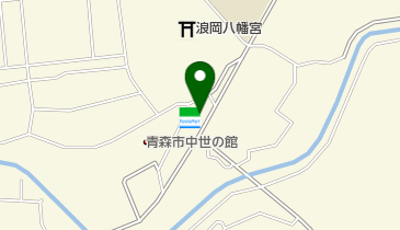 ゆうちょ銀行 仙台支店 ファミリーマート浪岡八幡宮前店内出張所(ATM)の地図画像