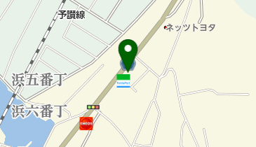 ゆうちょ銀行 松山支店 ファミリーマート丸亀土器町東店内出張所(ATM)の地図画像