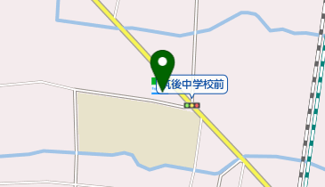 ゆうちょ銀行 熊本支店 ファミリーマート筑後中学校前店内出張所(ATM)の地図画像