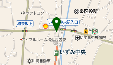 ゆうちょ銀行 さいたま支店 ファミリーマートいずみ中央駅前店内出張所(ATM)の地図画像