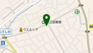 ゆうちょ銀行 さいたま支店 ファミリーマート嵐山むさし台店内出張所(ATM)の地図画像