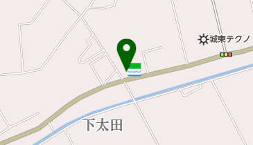 ゆうちょ銀行 さいたま支店 ファミリーマート稲敷下太田店内出張所(ATM)の地図画像
