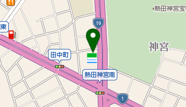 ゆうちょ銀行 名古屋支店 ファミリーマート熱田白鳥三丁目店内出張所(ATM)の地図画像