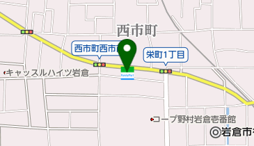 ゆうちょ銀行 名古屋支店 ファミリーマート岩倉新柳町店内出張所(ATM)の地図画像