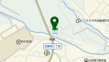 ゆうちょ銀行 本店 ファミリーマート国立青果市場前店内出張所(ATM)の地図画像