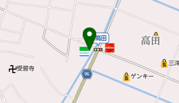 ゆうちょ銀行 名古屋支店 ファミリーマート養老下高田店内出張所(ATM)の地図画像