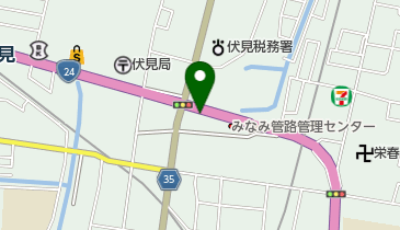 ゆうちょ銀行 大阪支店 ファミリーマート伏見京町店内出張所(ATM)の地図画像