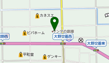 ゆうちょ銀行 名古屋支店 ファミリーマート大野黒野店内出張所(ATM)の地図画像