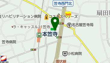 ゆうちょ銀行 名古屋支店 ファミリーマート笠寺西門店内出張所(ATM)の地図画像