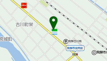 ゆうちょ銀行 名古屋支店 ファミリーマート飛騨古川新栄町店内出張所(ATM)の地図画像