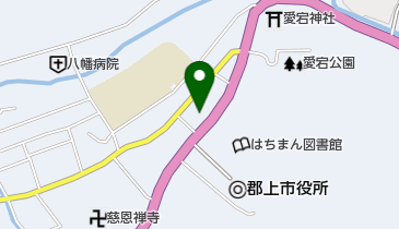 ゆうちょ銀行 名古屋支店 ファミリーマート郡上愛宕店内出張所(ATM)の地図画像