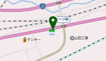 ゆうちょ銀行 名古屋支店 ファミリーマート不破関ヶ原店内出張所(ATM)の地図画像