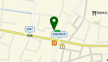 ゆうちょ銀行 名古屋支店 ファミリーマート小牧岩崎一丁目店内出張所(ATM)の地図画像