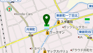 ゆうちょ銀行 名古屋支店 ファミリーマート大府共栄店内出張所(ATM)の地図画像