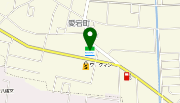 ゆうちょ銀行 名古屋支店 ファミリーマート津島愛宕七丁目店内出張所(ATM)の地図画像