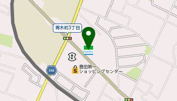 ゆうちょ銀行 名古屋支店 ファミリーマート豊田青木町店内出張所(ATM)の地図画像