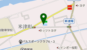 ゆうちょ銀行 名古屋支店 ファミリーマート西尾新渡場店内出張所(ATM)の地図画像