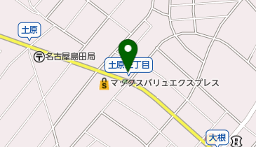 ゆうちょ銀行 名古屋支店 ファミリーマート天白土原店内出張所(ATM)の地図画像