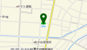 ゆうちょ銀行 名古屋支店 ファミリーマート岐阜茜部寺屋敷店内出張所(ATM)の地図画像