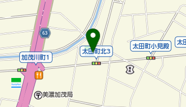 ゆうちょ銀行 名古屋支店 ファミリーマート美濃加茂太田南店内出張所(ATM)の地図画像