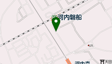 ゆうちょ銀行 大阪支店 ファミリーマート河内いわふね店内出張所(ATM)の地図画像