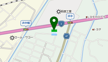 ゆうちょ銀行 広島支店 ファミリーマート里庄浜中店内出張所(ATM)の地図画像