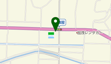 ゆうちょ銀行 名古屋支店 ファミリーマート美濃加茂蜂屋町店内出張所(ATM)の地図画像