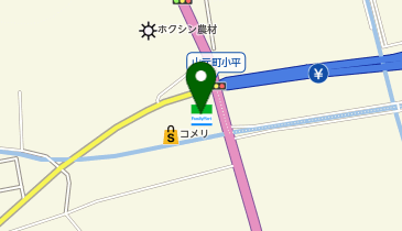 ゆうちょ銀行 仙台支店 ファミリーマート宮城山元インター店内出張所(ATM)の地図画像