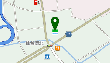 ゆうちょ銀行 仙台支店 ファミリーマート仙台港入口店内出張所(ATM)の地図画像