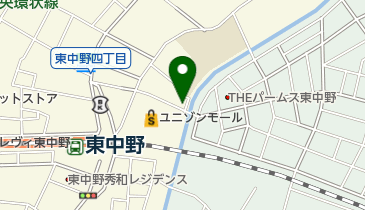 ゆうちょ銀行 本店 ファミリーマート東中野五丁目店内出張所(ATM)の地図画像