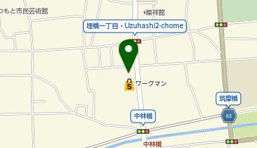 ゆうちょ銀行 長野支店 ファミリーマート松本埋橋店内出張所(ATM)の地図画像