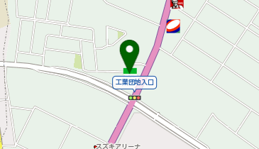 ゆうちょ銀行 さいたま支店 ファミリーマートひたちなか稲田店内出張所(ATM)の地図画像