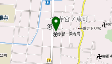 ゆうちょ銀行 大阪支店 ファミリーマート京都一乗寺店内出張所(ATM)の地図画像