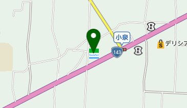 ゆうちょ銀行 長野支店 ファミリーマート上田小泉店内出張所(ATM)の地図画像