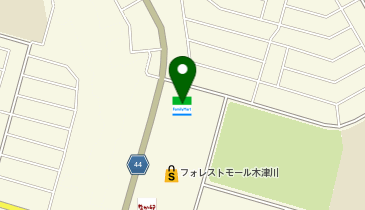 ゆうちょ銀行 大阪支店 ファミリーマート木津梅美台店内出張所(ATM)の地図画像