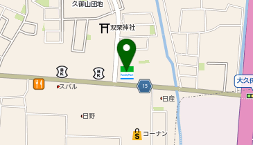 ゆうちょ銀行 大阪支店 ファミリーマート久御山もみいけ店内出張所(ATM)の地図画像