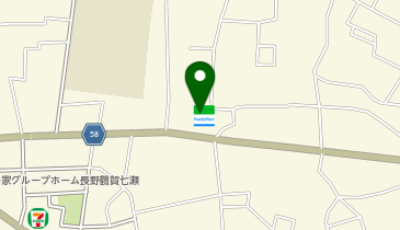 ゆうちょ銀行 長野支店 ファミリーマート長野高田店内出張所(ATM)の地図画像