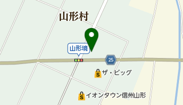 ゆうちょ銀行 長野支店 ファミリーマート新山形グリンロード店内出張所(ATM)の地図画像