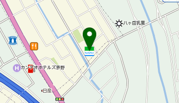 ゆうちょ銀行 長野支店 ファミリーマート諏訪沖田二丁目店内出張所(ATM)の地図画像