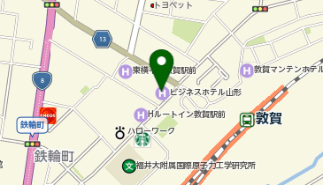ゆうちょ銀行 金沢支店 ファミリーマート敦賀駅前店内出張所(ATM)の地図画像