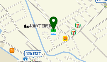 ゆうちょ銀行 札幌支店 ファミリーマート函館花園店内出張所(ATM)の地図画像