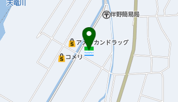 ゆうちょ銀行 長野支店 ファミリーマート信州豊丘店内出張所(ATM)の地図画像