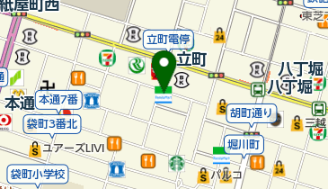 ゆうちょ銀行 広島支店 ファミリーマート広島中の棚店内出張所(ATM)の地図画像